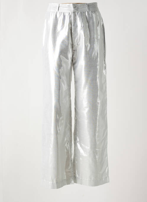 Pantalon droit gris BERENICE pour femme