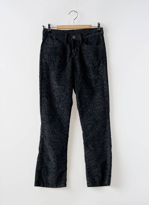 Pantalon droit gris DENIM STUDIO pour femme