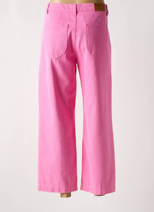 Pantalon droit rose WILD pour femme