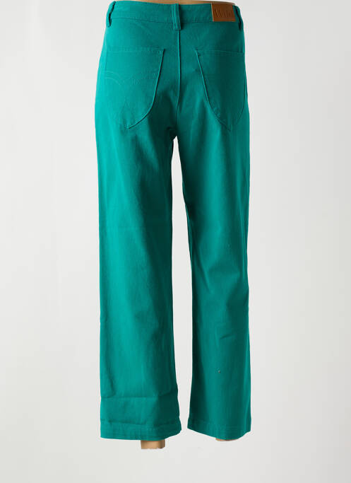Pantalon droit vert WILD pour femme