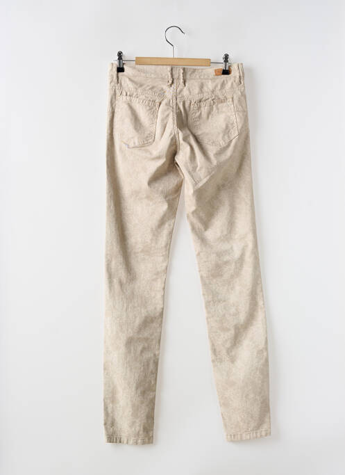 Pantalon slim beige MAYJUNE pour femme