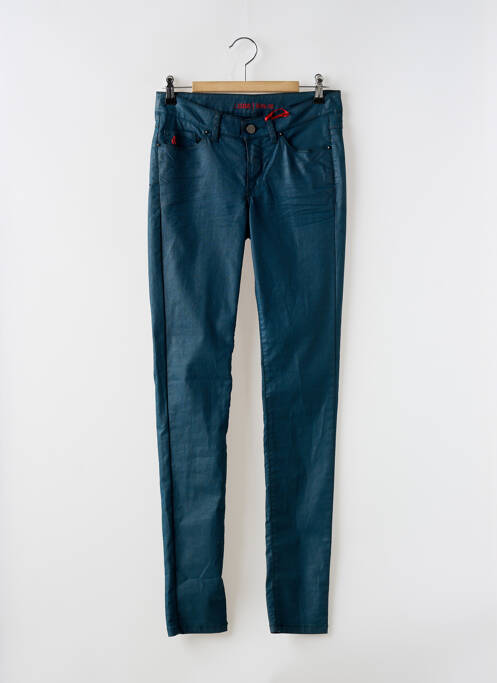 Pantalon slim bleu I.CODE (By IKKS) pour femme
