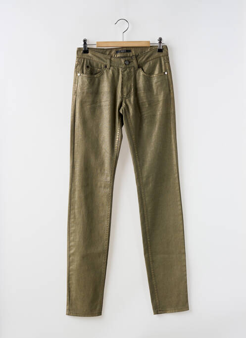 Pantalon slim or SET pour femme