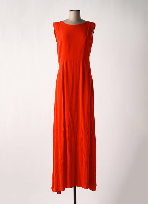 Robe longue orange KARMA KOMA pour femme