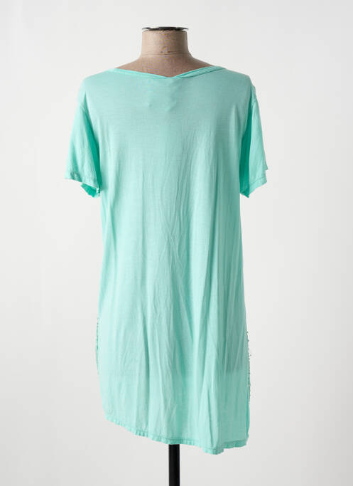 Tunique manches courtes vert CHARLIE JOE pour femme
