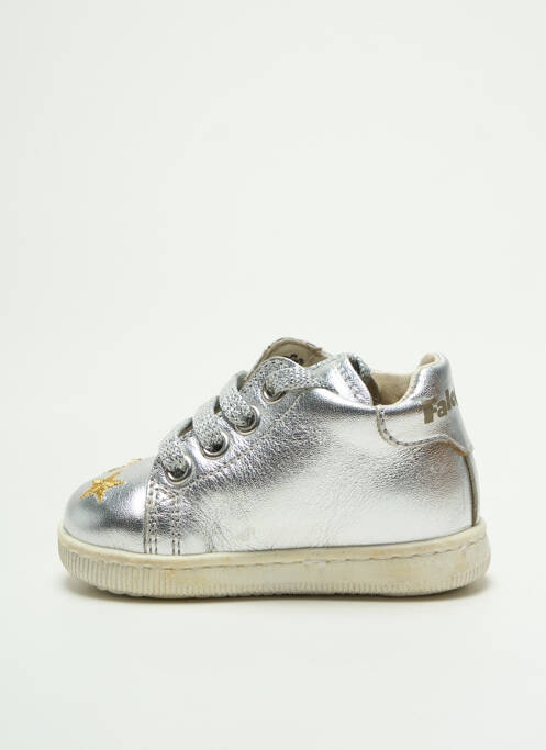 Bottillons argent FALCOTTO pour fille