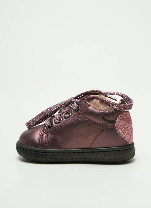 Bottillons violet FALCOTTO pour fille