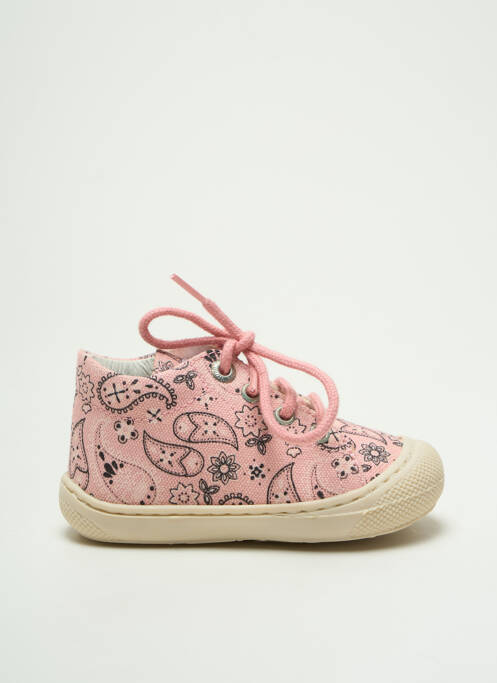 Bottillons rose NATURINO pour fille