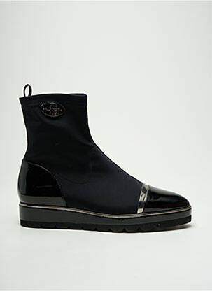 Bottines/boots matière lisse talon plat jusqu'à 3cm noir ADIGE femme