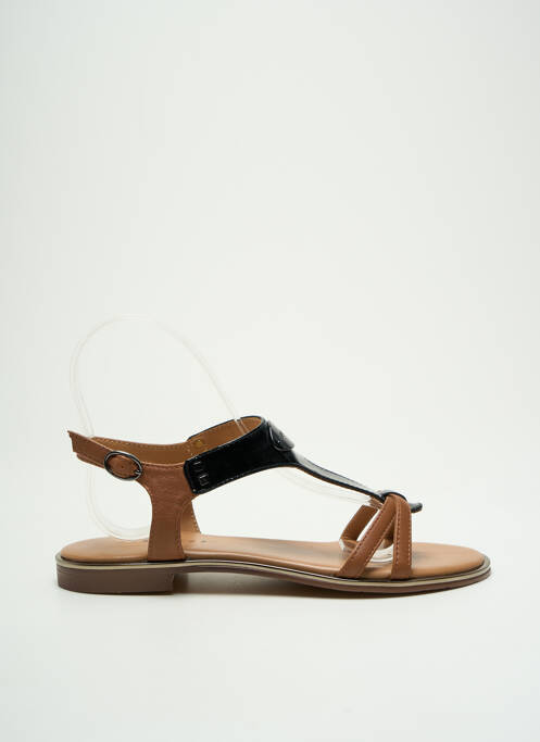 Sandales/Nu pieds marron ADIGE pour femme