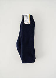 Chaussettes stretch bleu PERRIN homme