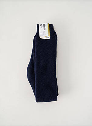 Chaussettes stretch bleu PERRIN homme