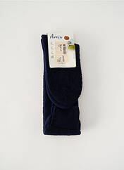 Chaussettes bleu PERRIN pour homme seconde vue