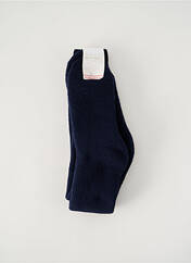 Chaussettes bleu PERRIN pour homme seconde vue