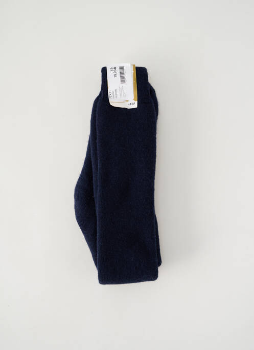 Chaussettes bleu PERRIN pour homme