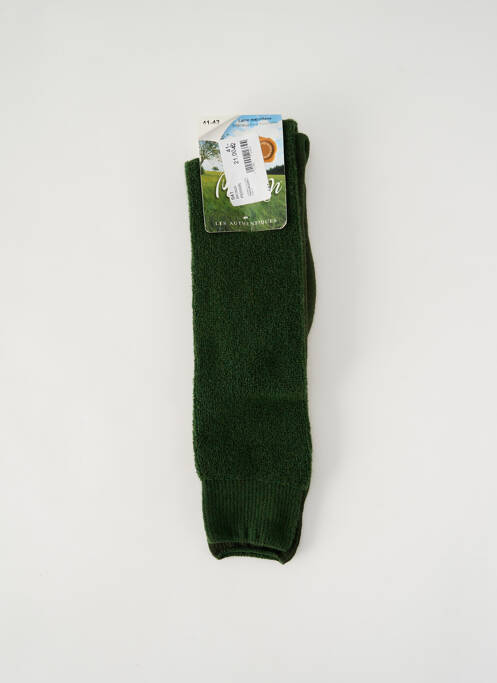 Chaussettes vert PERRIN pour homme