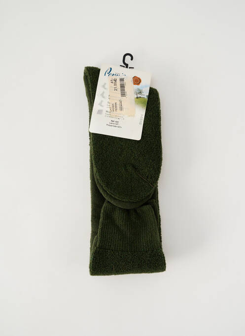 Chaussettes vert PERRIN pour homme