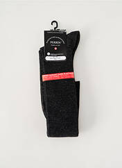 Chaussettes gris PERRIN pour homme seconde vue