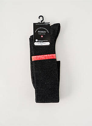 Chaussettes gris PERRIN pour homme