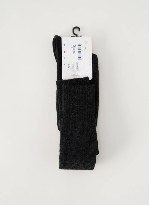 Chaussettes gris PERRIN pour homme