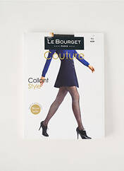 Collants noir LE BOURGET pour femme seconde vue
