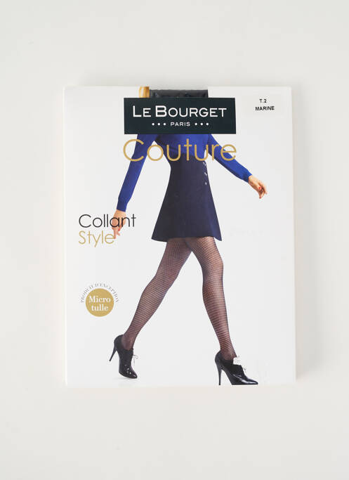Collants bleu LE BOURGET pour femme