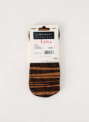Chaussettes marron LE BOURGET pour femme seconde vue