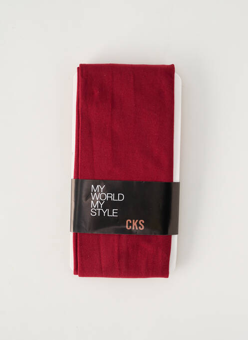 Collants rouge CKS pour femme