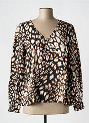 Blouse marron VERO MODA pour femme seconde vue