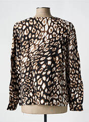 Blouse marron VERO MODA pour femme seconde vue