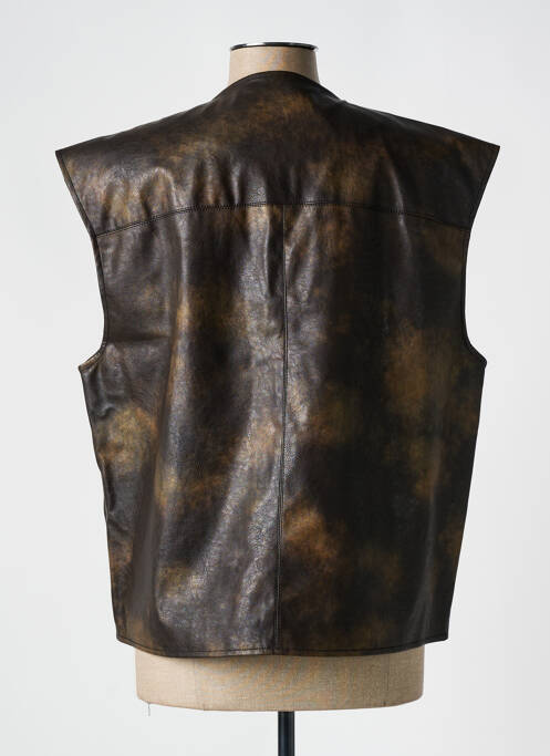 Gilet sans manche poches marron NOISY MAY femme