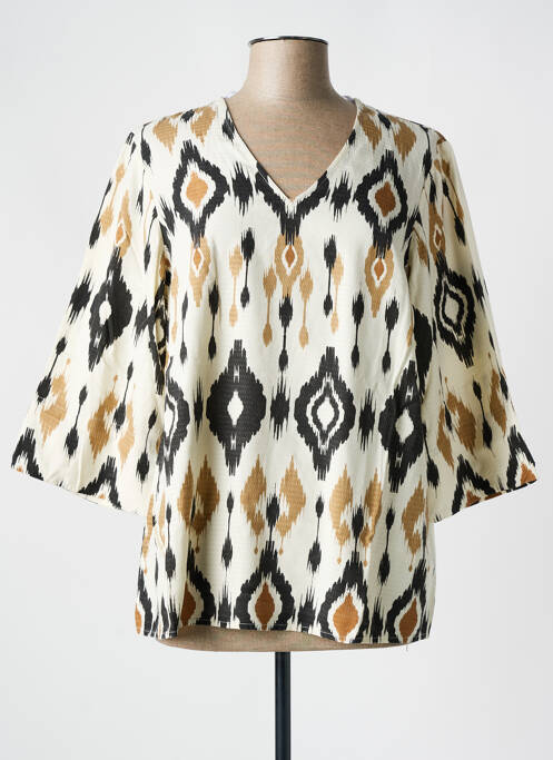 Blouse beige VERO MODA pour femme