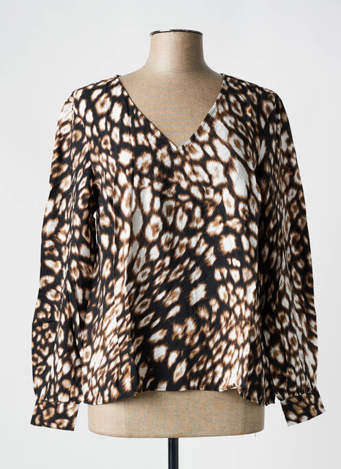 Blouse marron VERO MODA pour femme