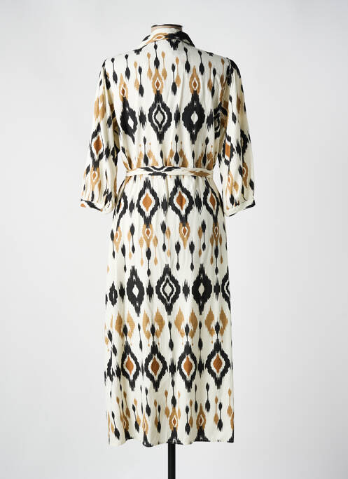 Robe longue beige VERO MODA pour femme