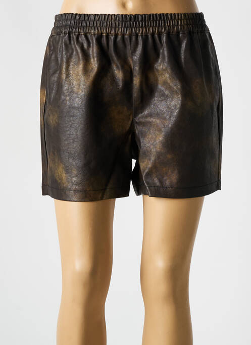 Short marron NOISY MAY pour femme