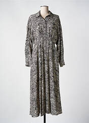 Robe longue noir MSCH COPENHAGEN pour femme seconde vue