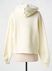 Sweat-shirt à capuche beige PIECES pour femme seconde vue