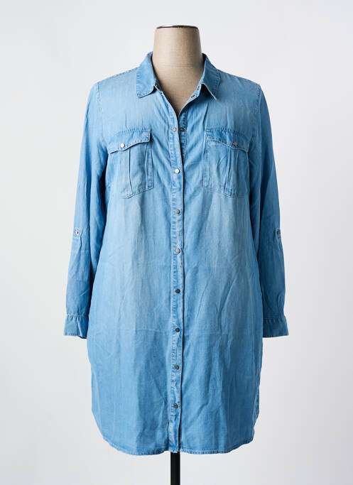 Robe courte bleu VERO MODA pour femme