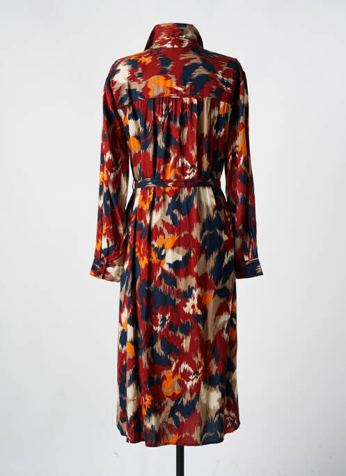 Robe longue marron B.YOUNG pour femme