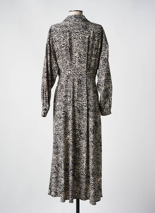 Robe longue noir MSCH COPENHAGEN pour femme