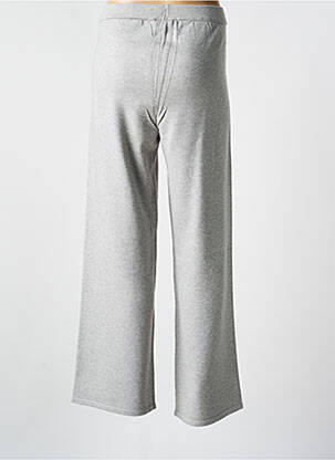 Pantalon flare taille élastique gris NOISY MAY femme