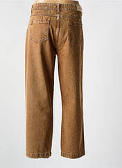 Jean coupe Mom marron INDI & COLD pour femme seconde vue