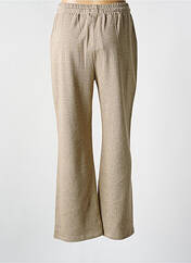 Pantalon droit beige MUS & BOMBON pour femme seconde vue