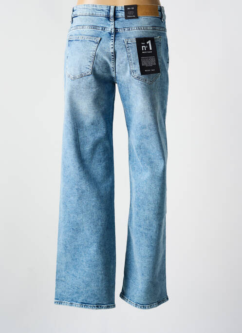 Jeans coupe droite bleu NOISY MAY pour femme