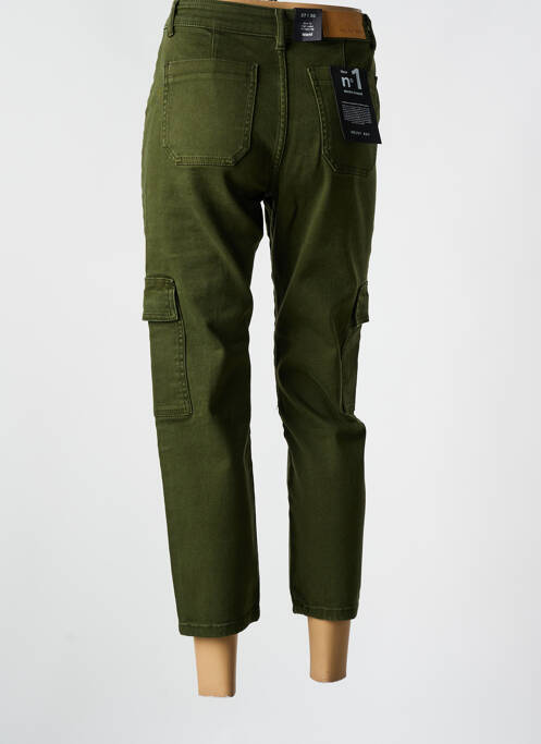 Pantalon 7/8 vert NOISY MAY pour femme