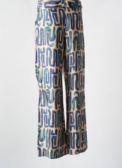 Pantalon droit bleu SK pour femme