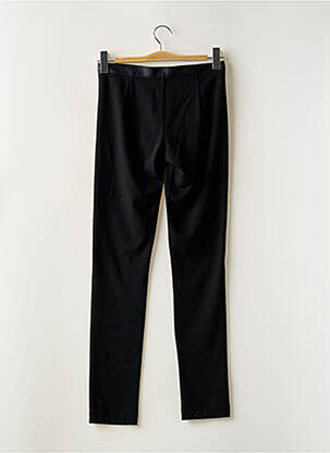 Pantalon slim taille haute taille haute noir ICHI femme