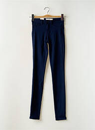 Pantalon slim skinny taille normale bleu PIECES femme