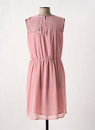 Robe mi-longue coupe fluide sans manche rose VERO MODA femme