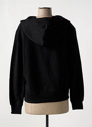 Sweat-shirt à capuche stretch manches longues noir ONLY femme